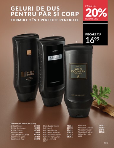 avon - Catalog Avon online – oferte valabile din 01.10. - page: 123 avon - Catalog Avon online – oferte valabile din 01.10. - page: 123