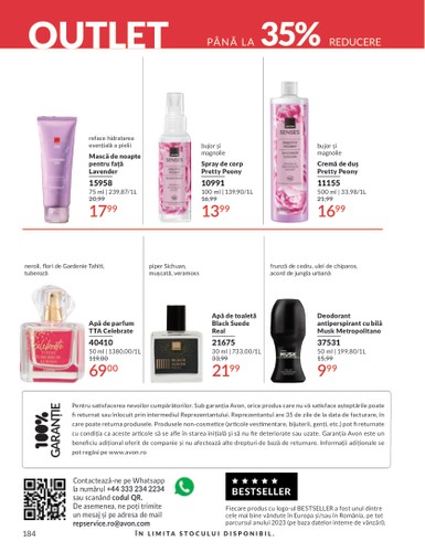 avon - Catalog Avon - Black Friday online – oferte valabile din 01.11. - page: 182