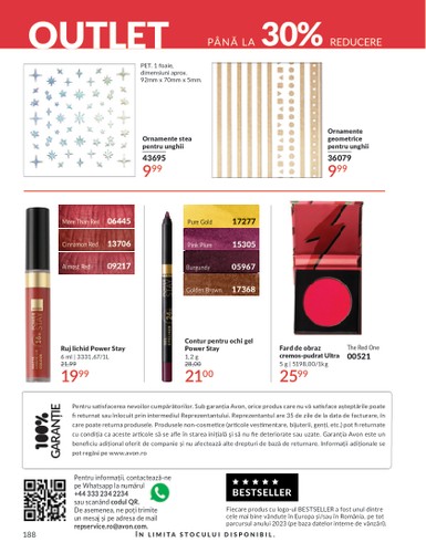 avon - Catalog Avon online – oferte valabile din 01.12. - page: 188