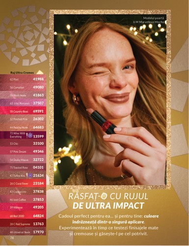 avon - Catalog Avon online – oferte valabile din 01.12. - page: 74