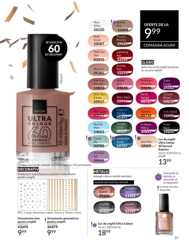 avon - Catalog Avon online – oferte valabile din 01.01. - page: 37