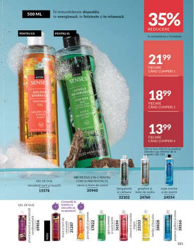 avon - Catalog Avon online – oferte valabile din 01.01. - page: 181
