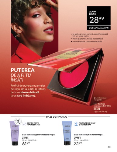 avon - Catalog Avon online – oferte valabile din 01.01. - page: 53