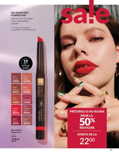 avon - Catalog Avon online – oferte valabile din 01.01. - page: 19