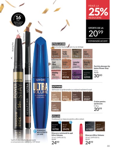 avon - Catalog Avon online – oferte valabile din 01.01. - page: 33