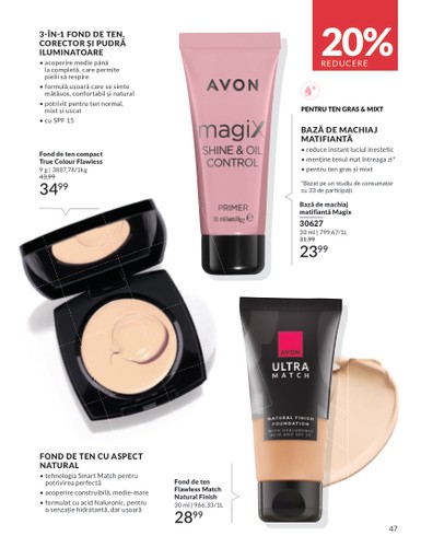 avon - Catalog Avon online – oferte valabile din 01.01. - page: 47