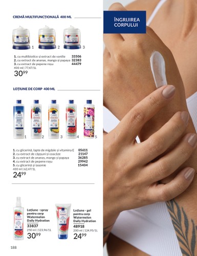 avon - Catalog Avon online – oferte valabile din 01.01. - page: 188