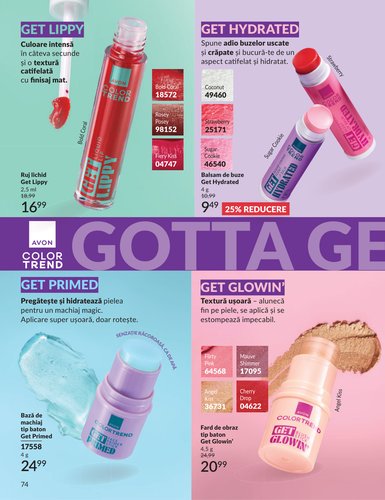 avon - Catalog Avon online – oferte valabile din 01.02.2026 - page: 74