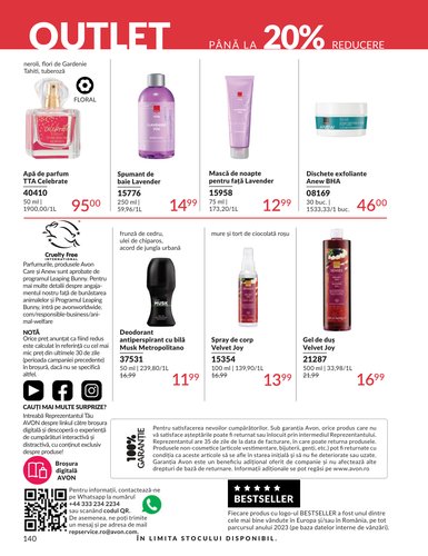 avon - Catalog Avon online – oferte valabile din 01.03.2026 - page: 142