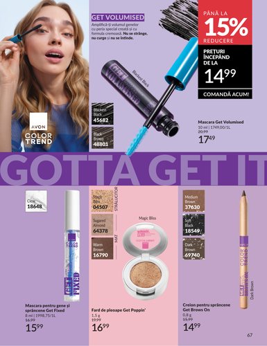 avon - Avon pliante pentru săptămâna viitoare de la vineri 01.05.2026 până la duminică 31.05.2026 - page: 69