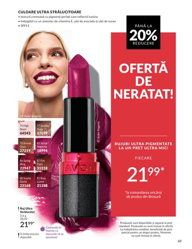 avon - Avon pliante pentru săptămâna viitoare de la vineri 01.05.2026 până la duminică 31.05.2026 - page: 51