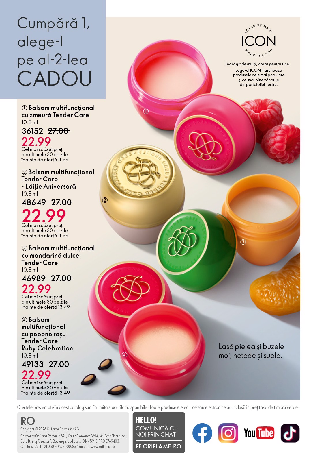 oriflame - Brosura Oriflame valabilă de la miercuri 27.05.2026 până la marți 16.06.2026 - page: 164