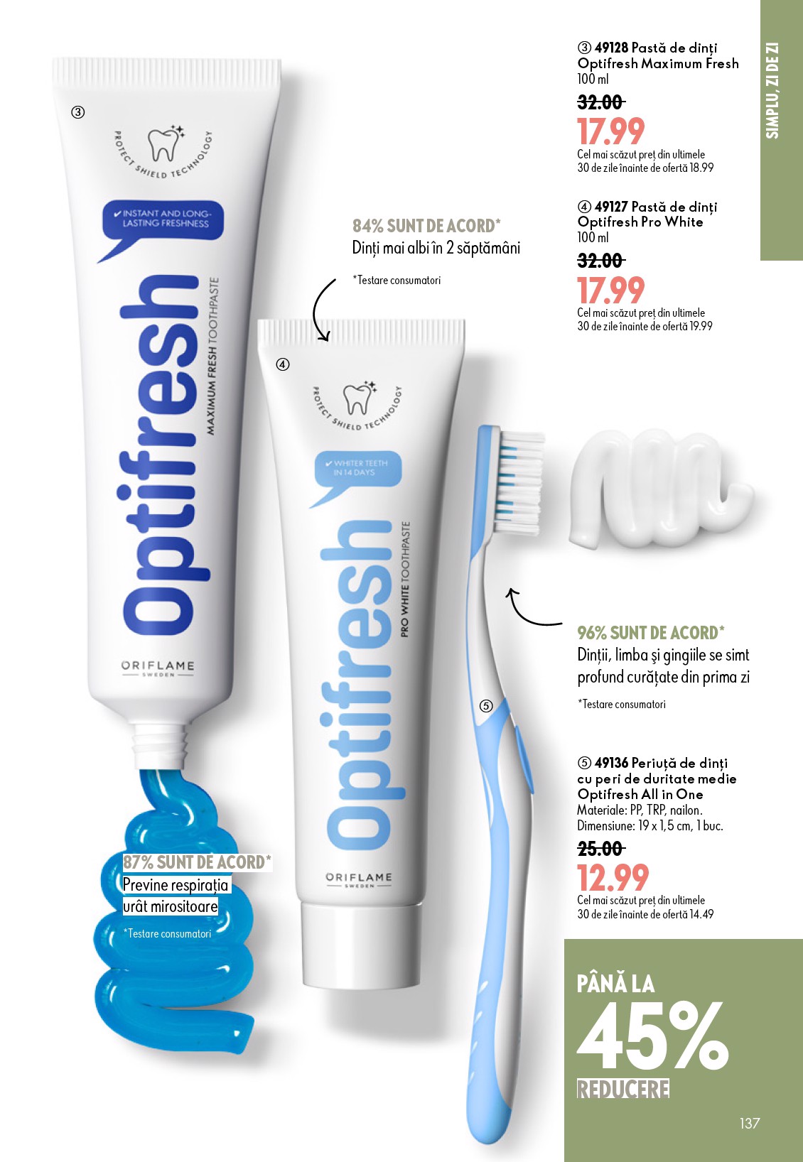 oriflame - Brosura Oriflame valabilă de la miercuri 17.06.2026 până la marți 07.07.2026 - page: 137