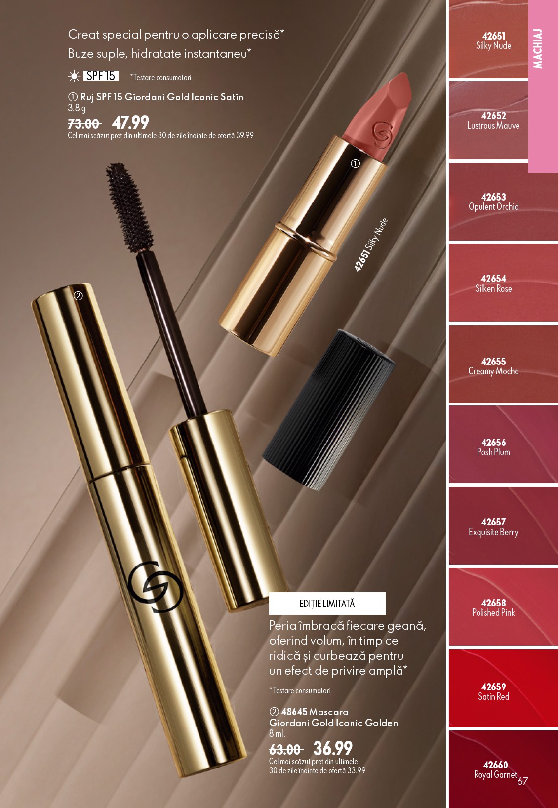 oriflame - Brosura Oriflame valabilă de la miercuri 17.06.2026 până la marți 07.07.2026 - page: 67