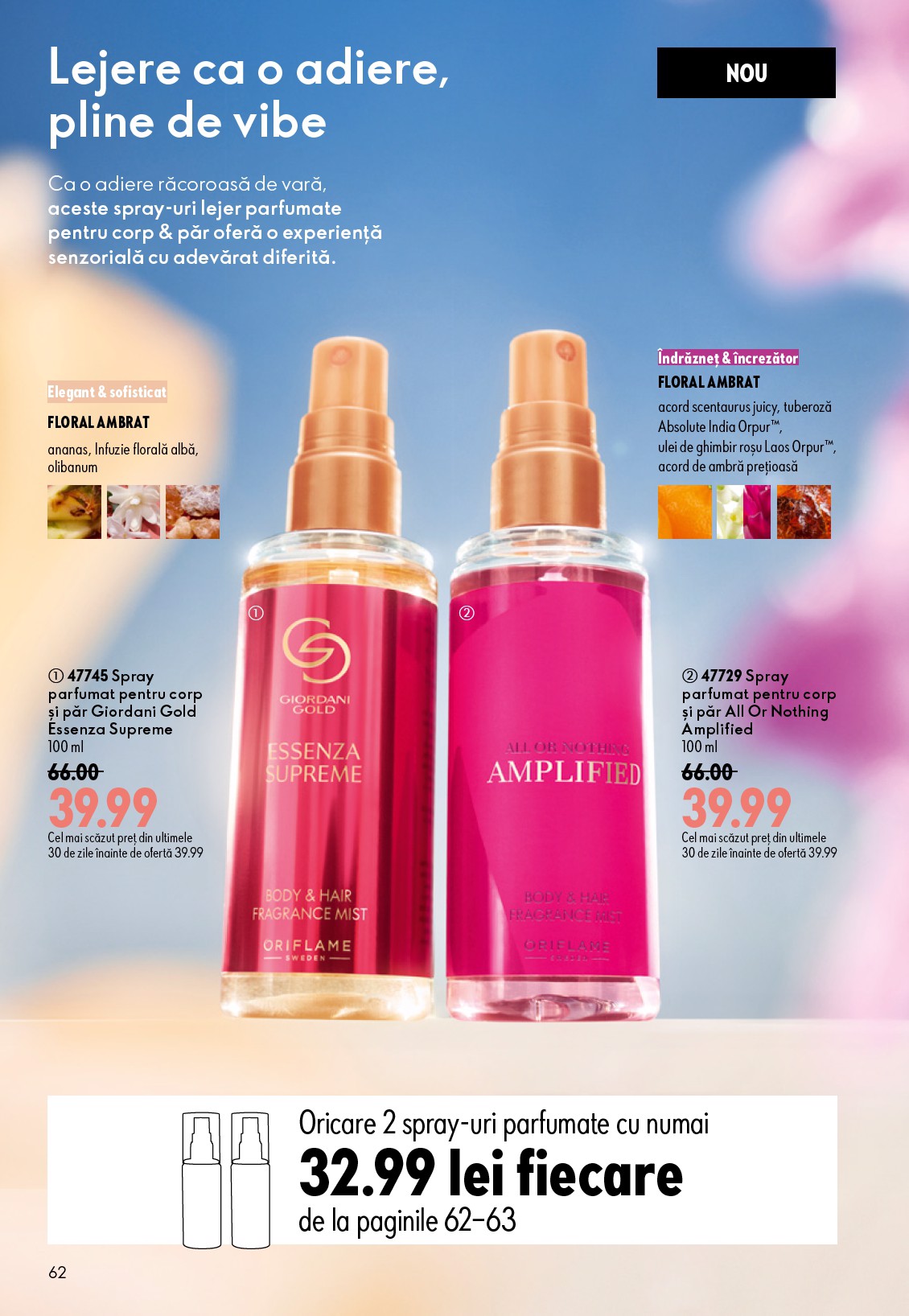 oriflame - Brosura Oriflame valabilă de la miercuri 08.07.2026 până la marți 28.07.2026 - page: 62