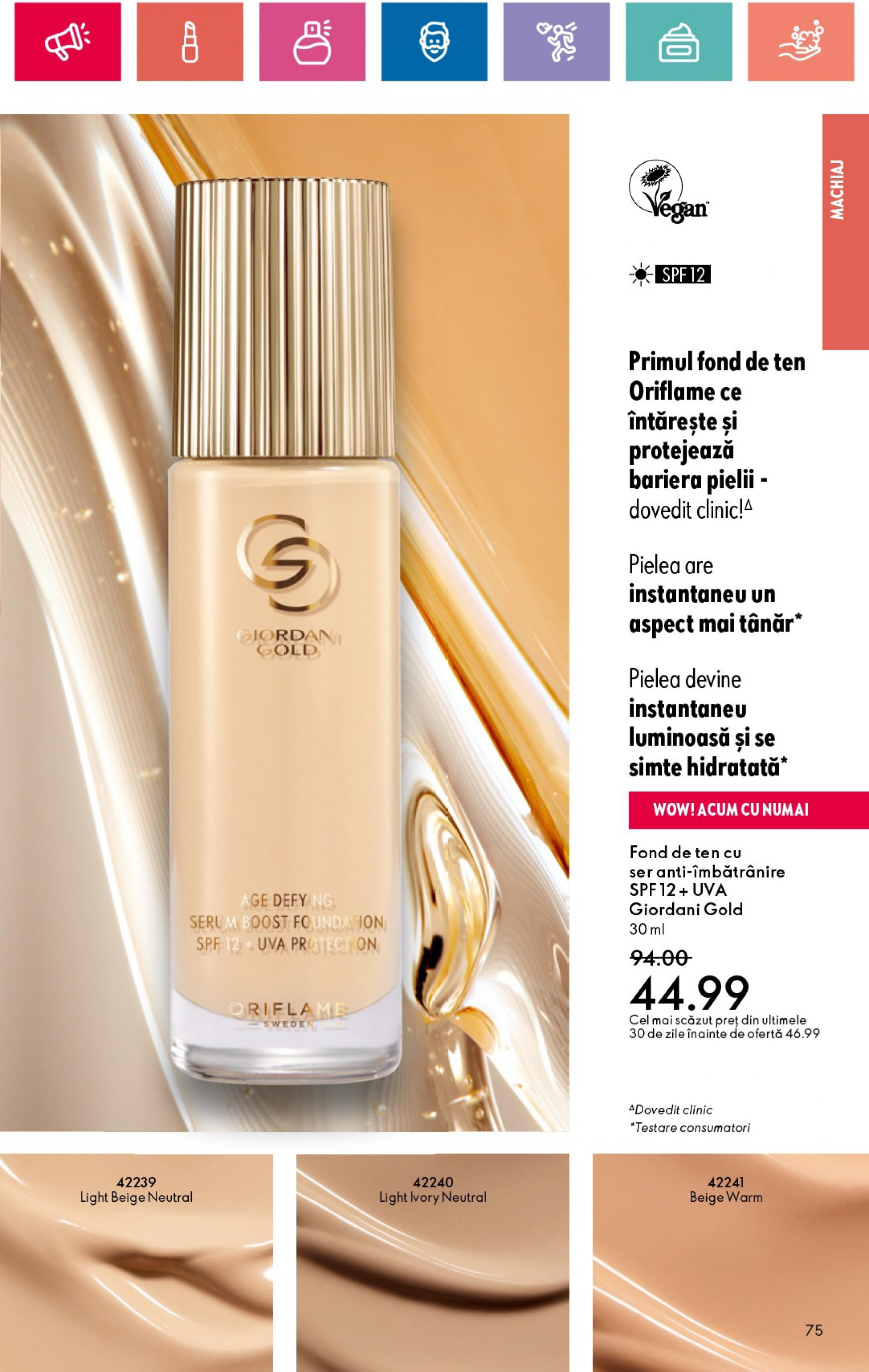 oriflame - Catalog nou Oriflame 28.05. - 17.06. - page: 75