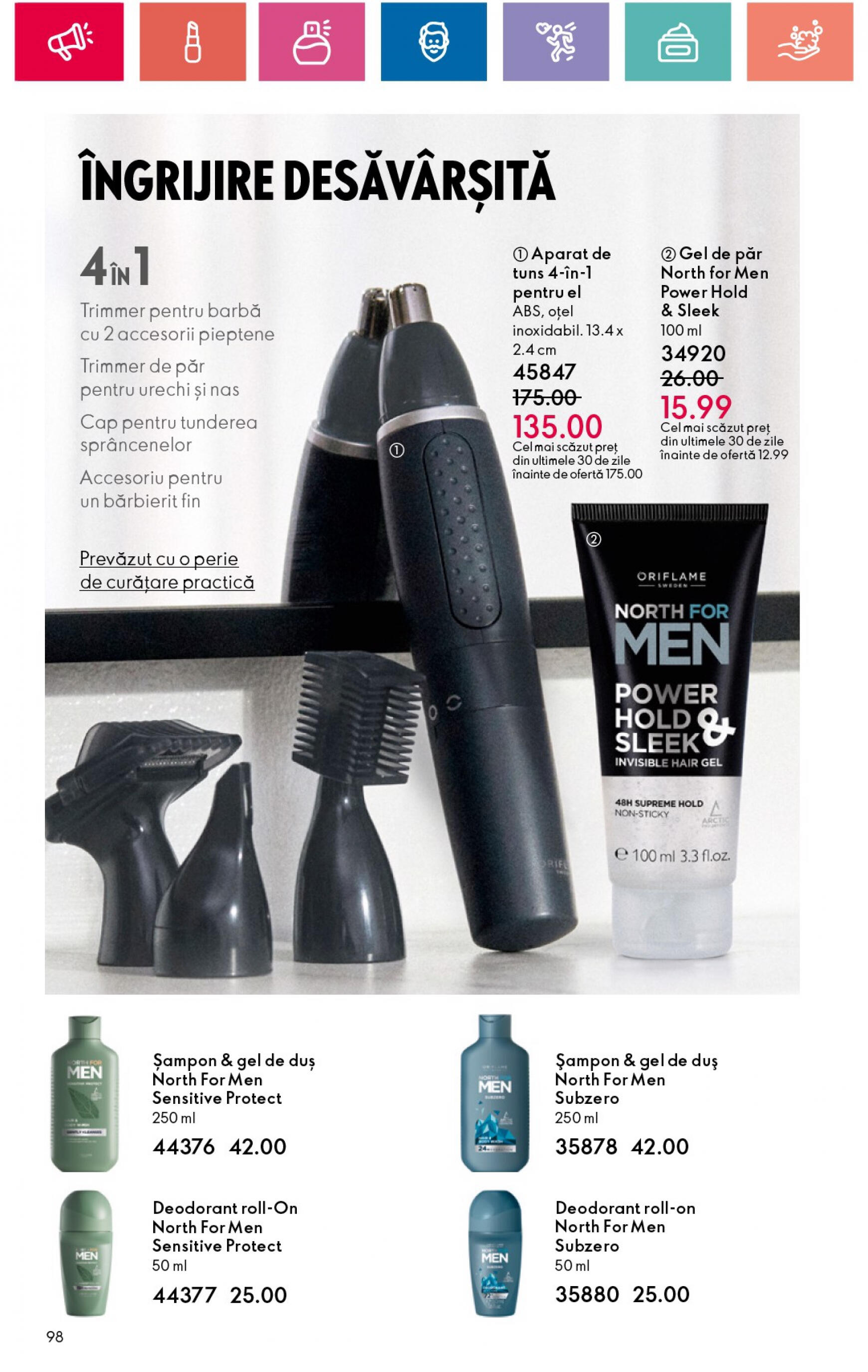 oriflame - Catalog nou Oriflame 28.05. - 17.06. - page: 98