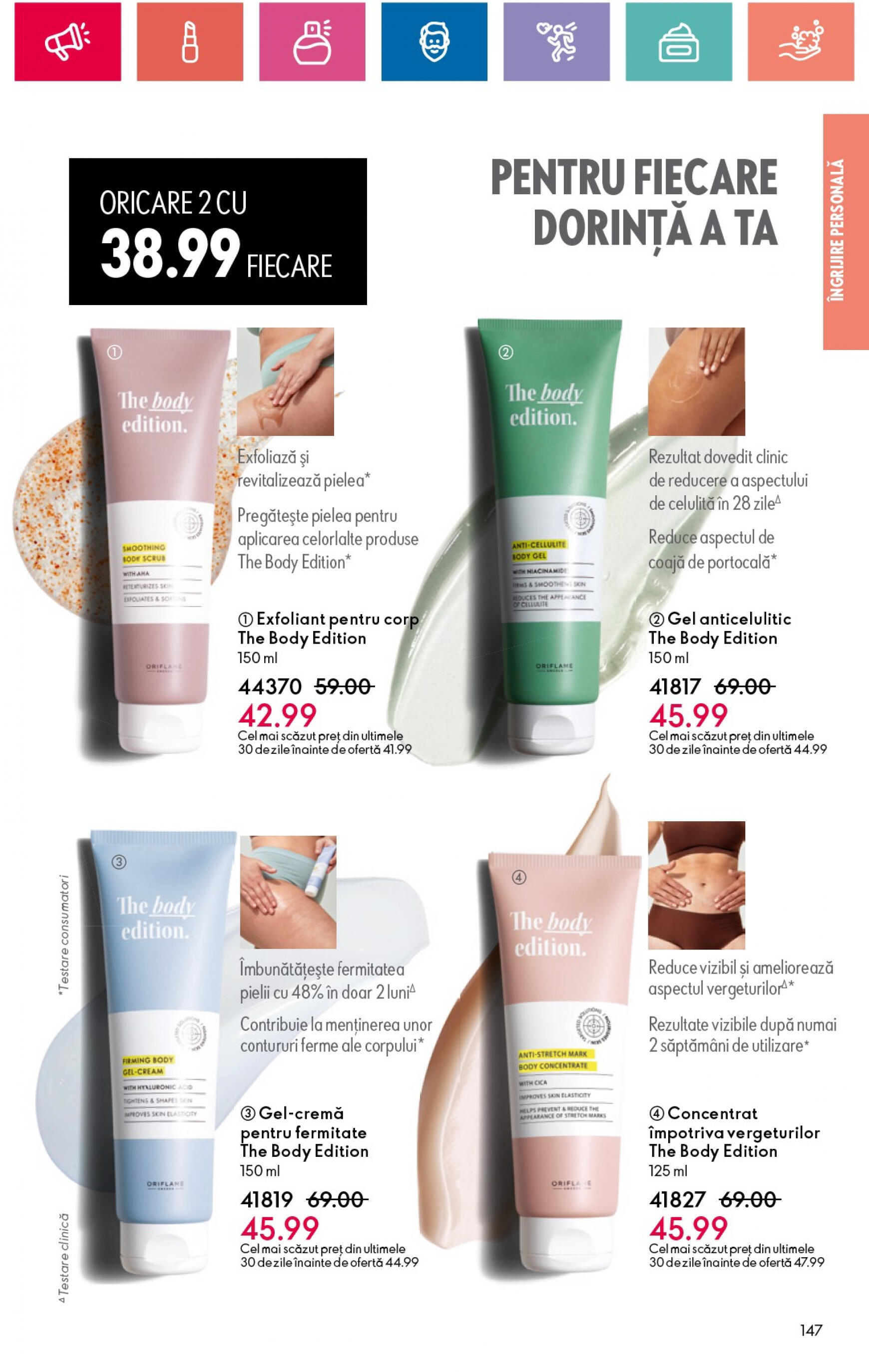 oriflame - Catalog nou Oriflame 18.06. - 08.07. - page: 147