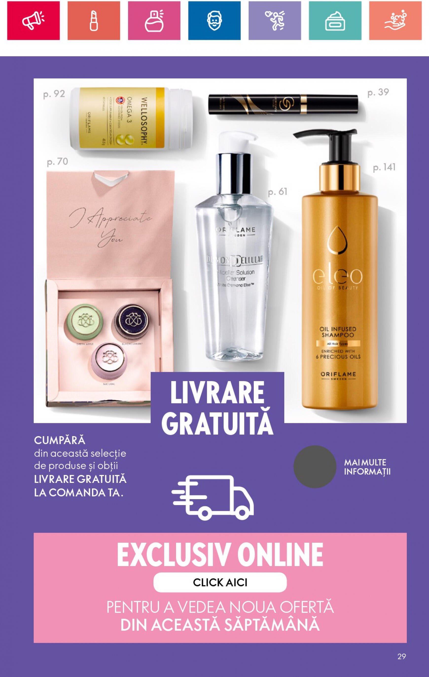 oriflame - Catalog nou Oriflame 18.06. - 08.07. - page: 29