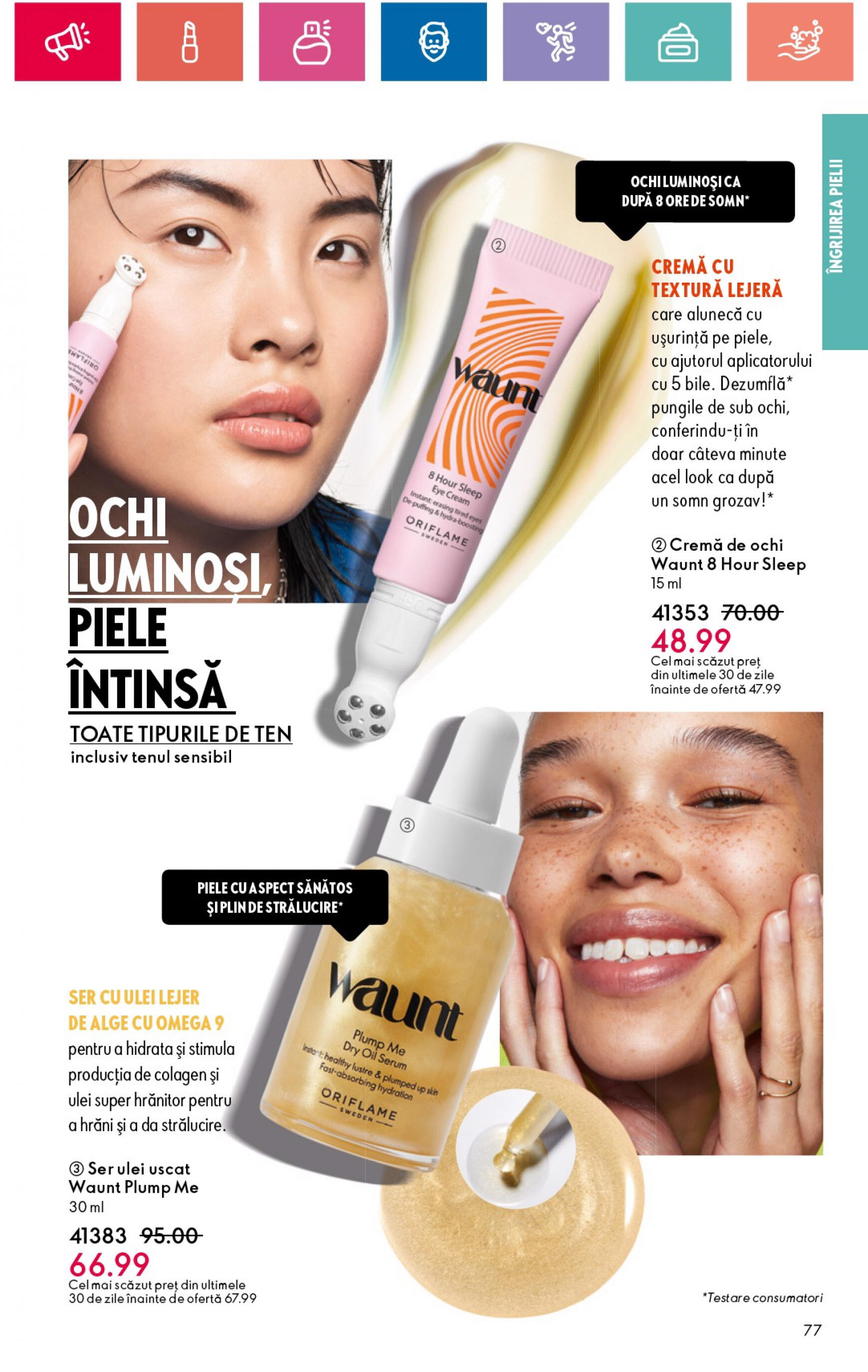 oriflame - Catalog nou Oriflame 18.06. - 08.07. - page: 77