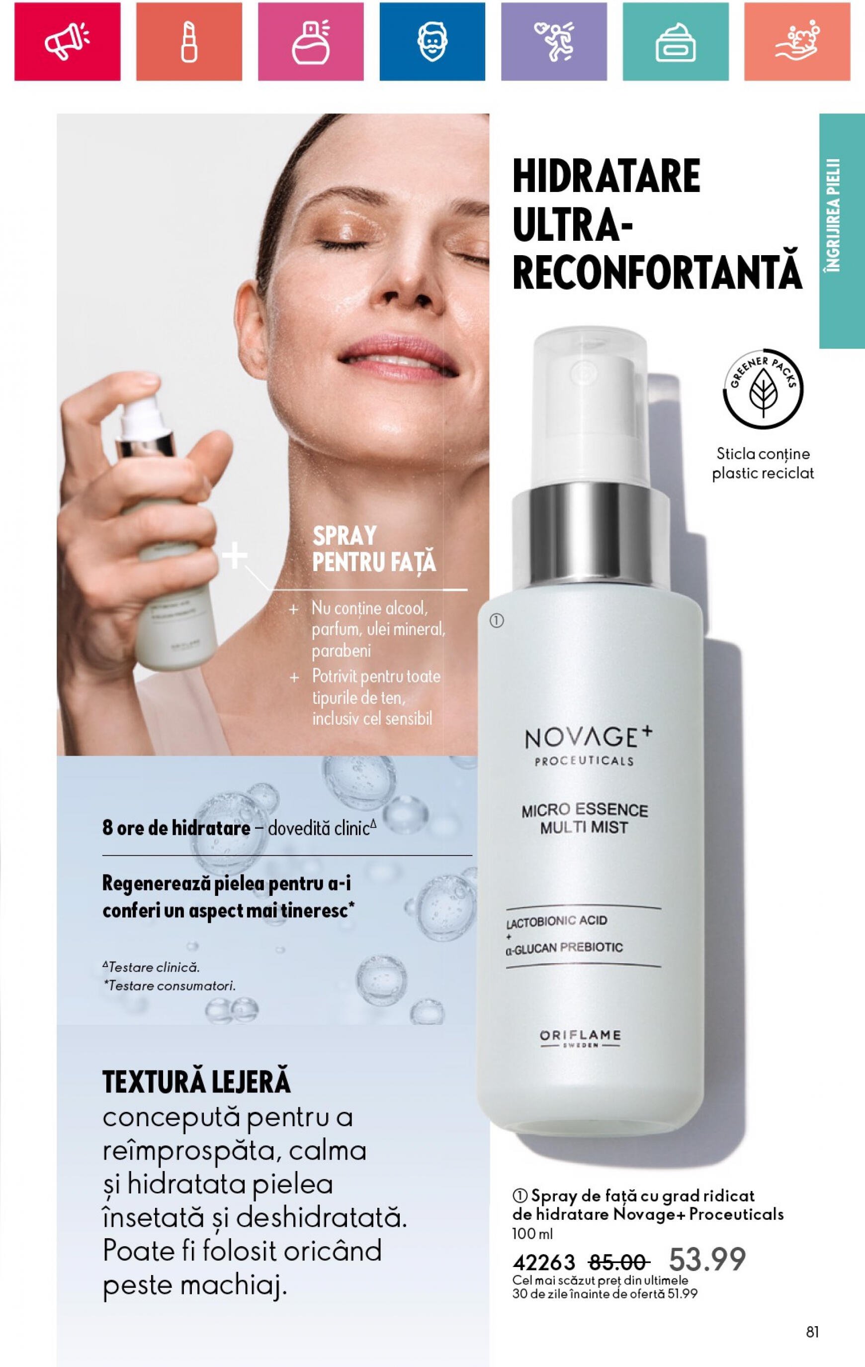 oriflame - Catalog nou Oriflame 18.06. - 08.07. - page: 81