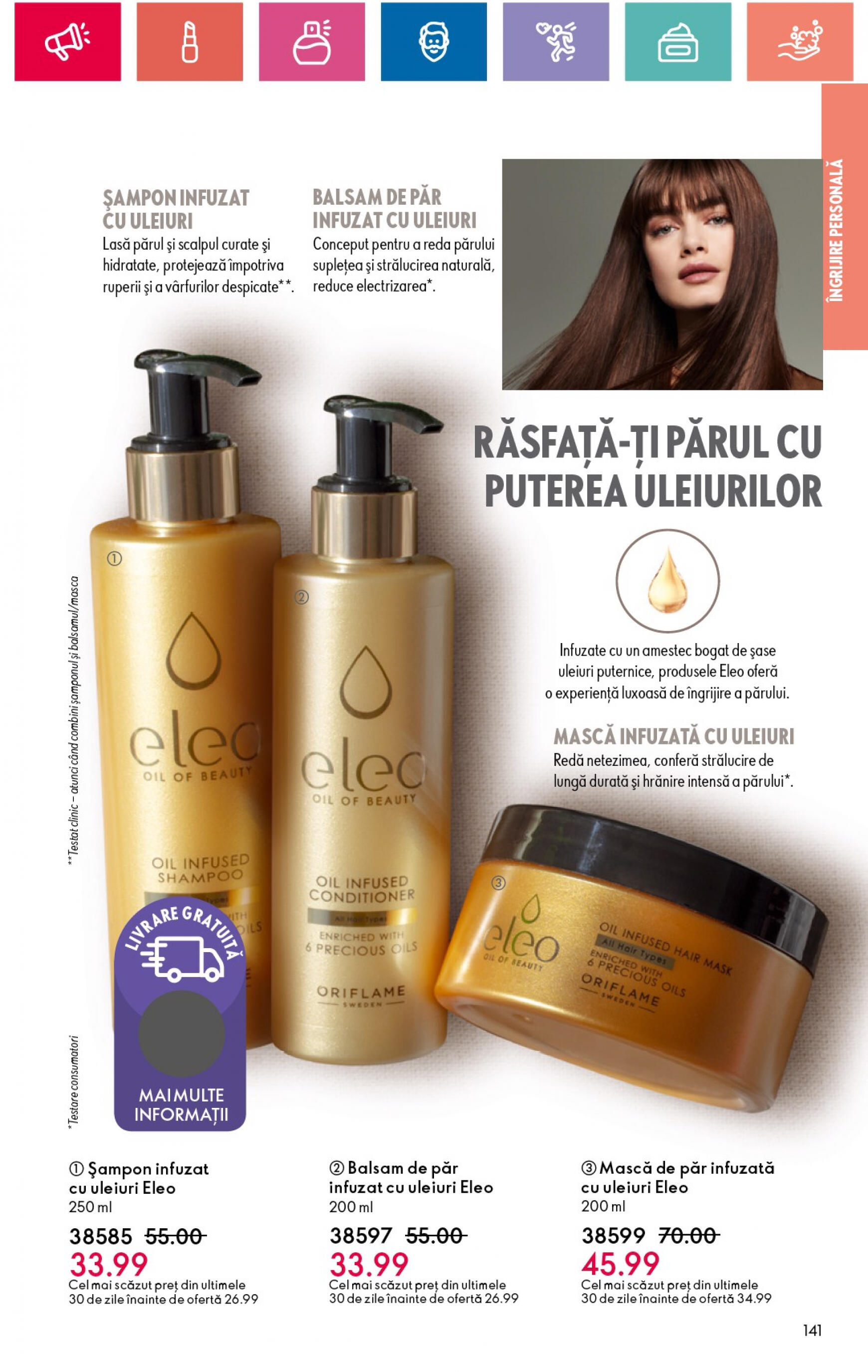 oriflame - Catalog nou Oriflame 18.06. - 08.07. - page: 141