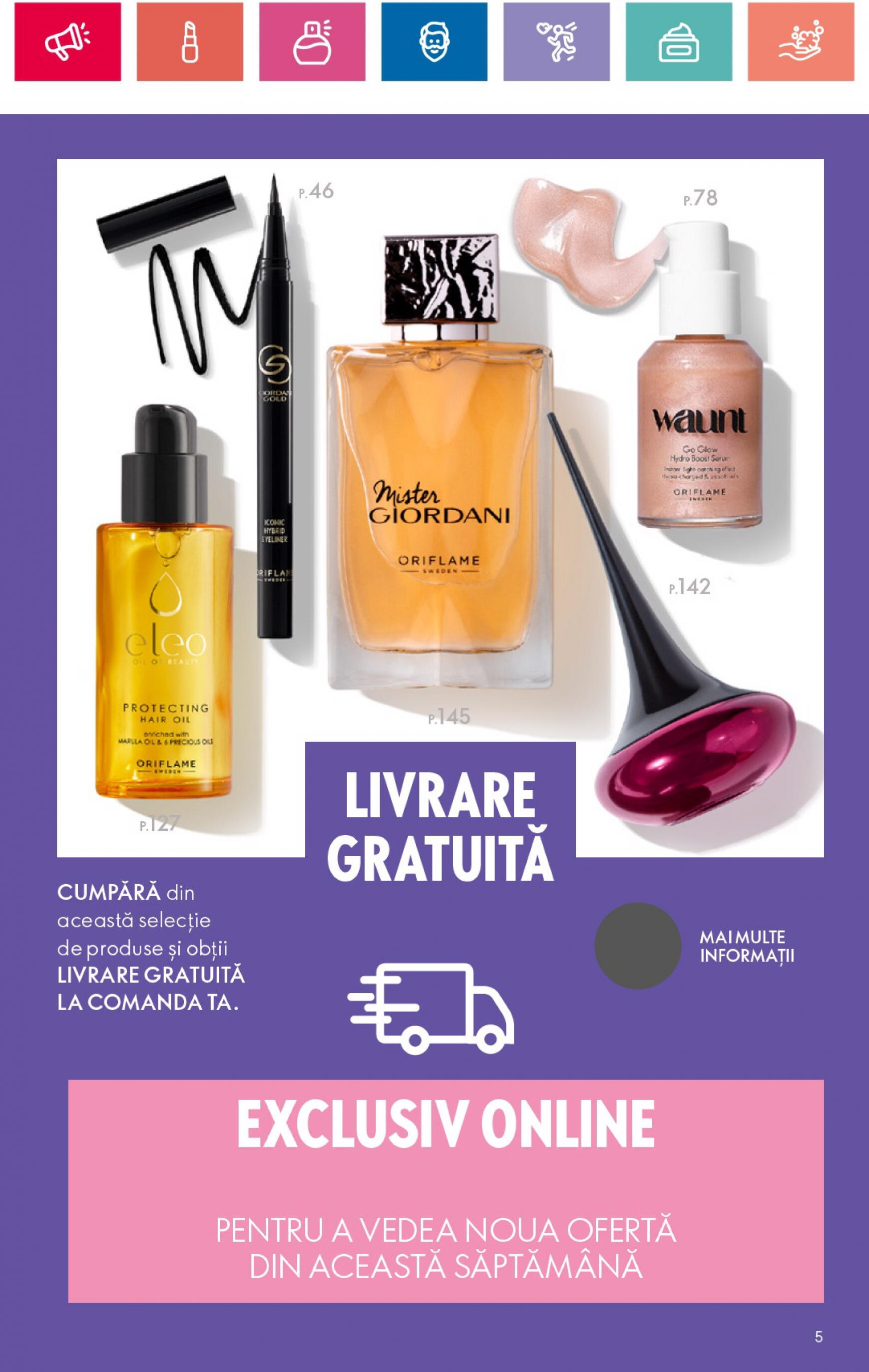 oriflame - Catalog nou Oriflame 09.07. - 29.07. - page: 5