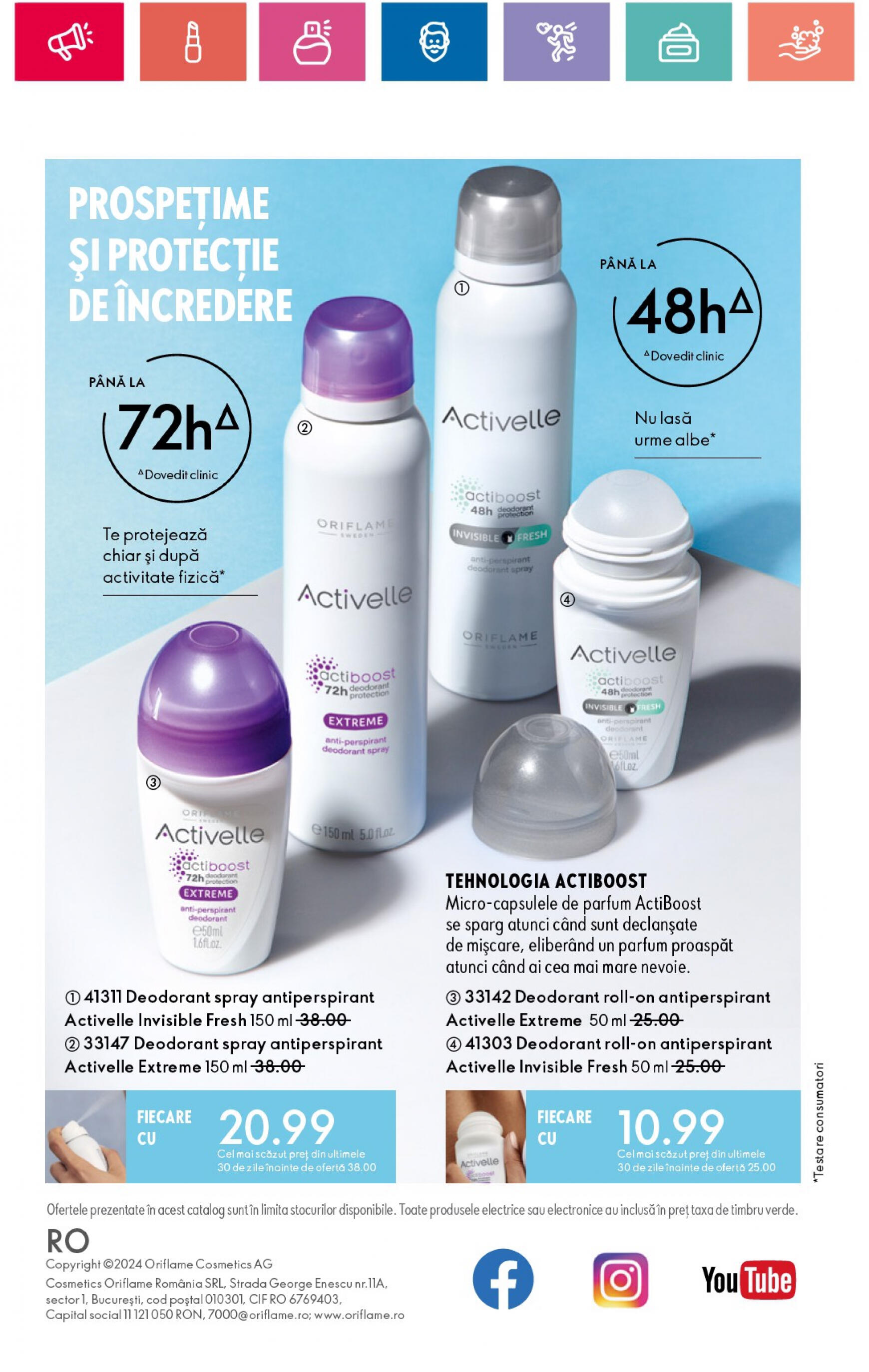 oriflame - Catalog nou Oriflame 09.07. - 29.07. - page: 166