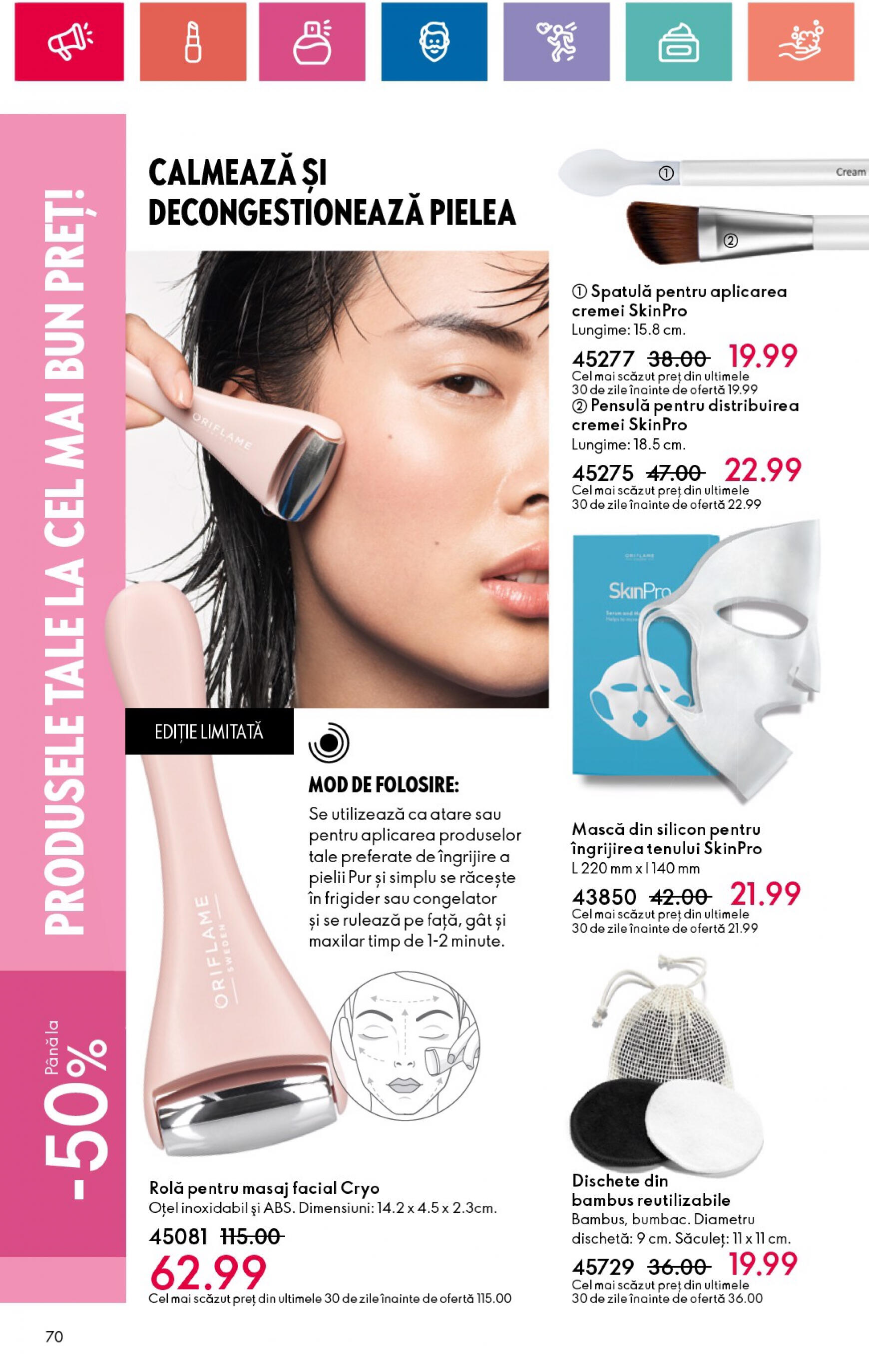 oriflame - Catalog nou Oriflame 09.07. - 29.07. - page: 70