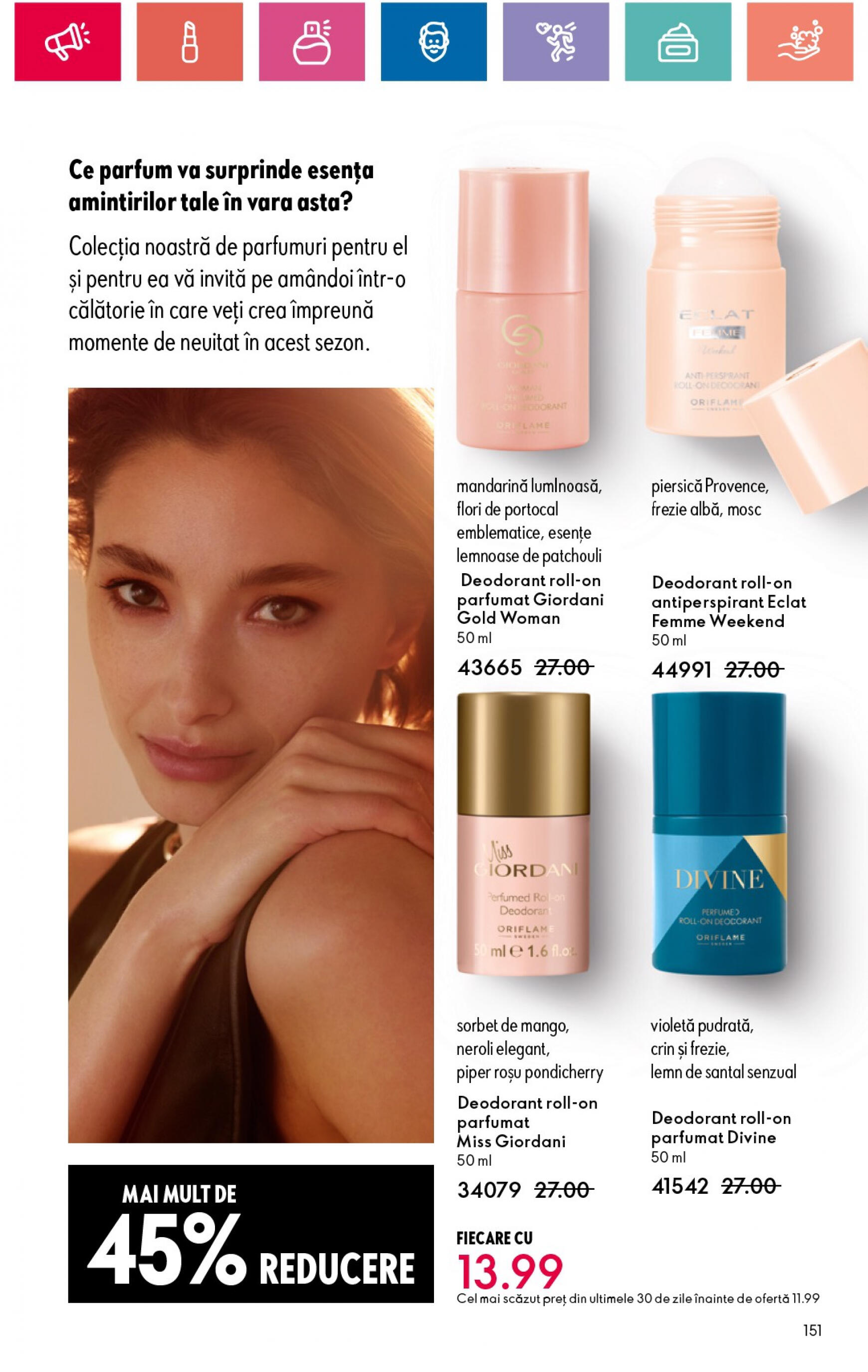 oriflame - Catalog nou Oriflame 09.07. - 29.07. - page: 151