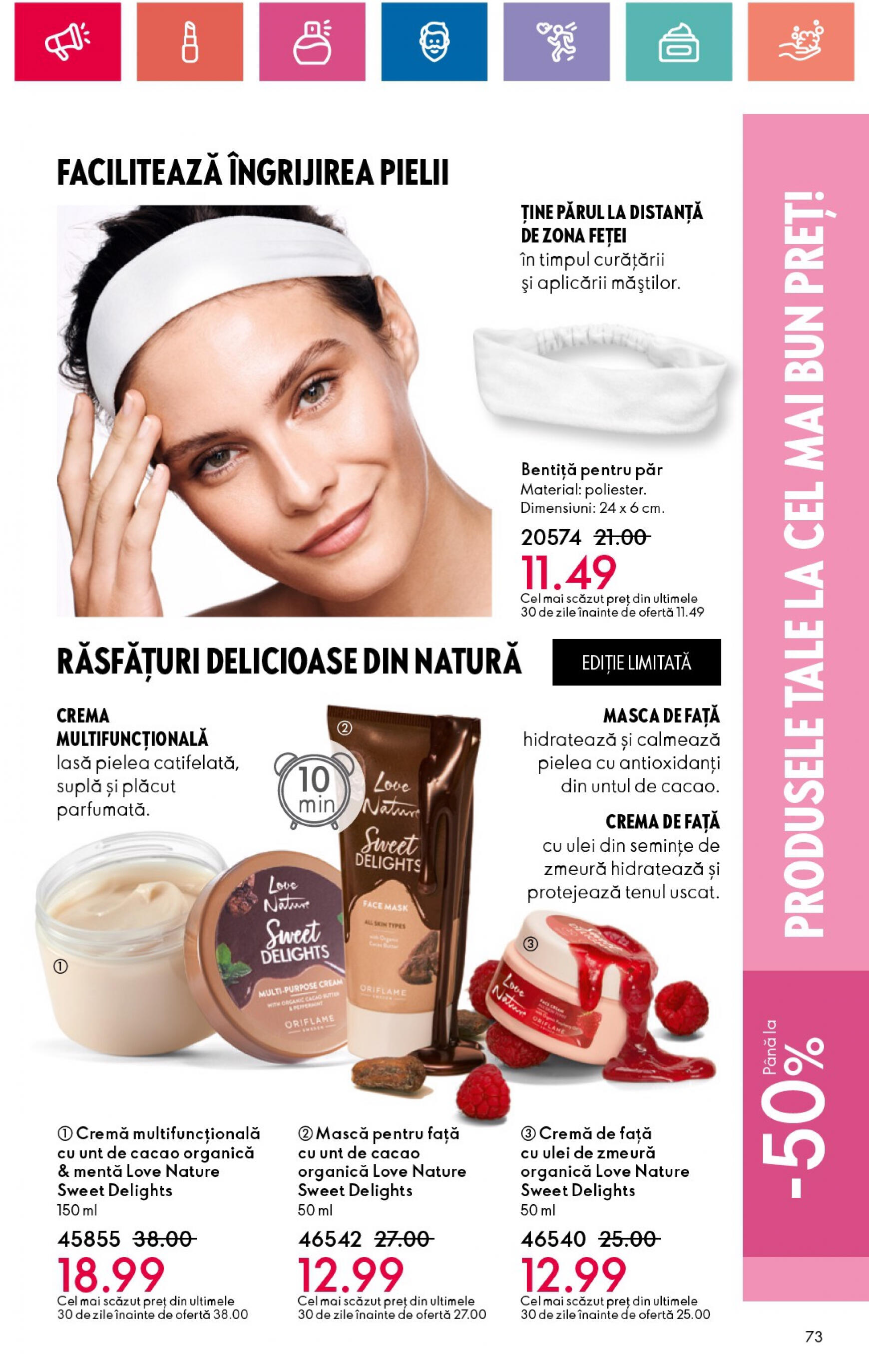 oriflame - Catalog nou Oriflame 09.07. - 29.07. - page: 73