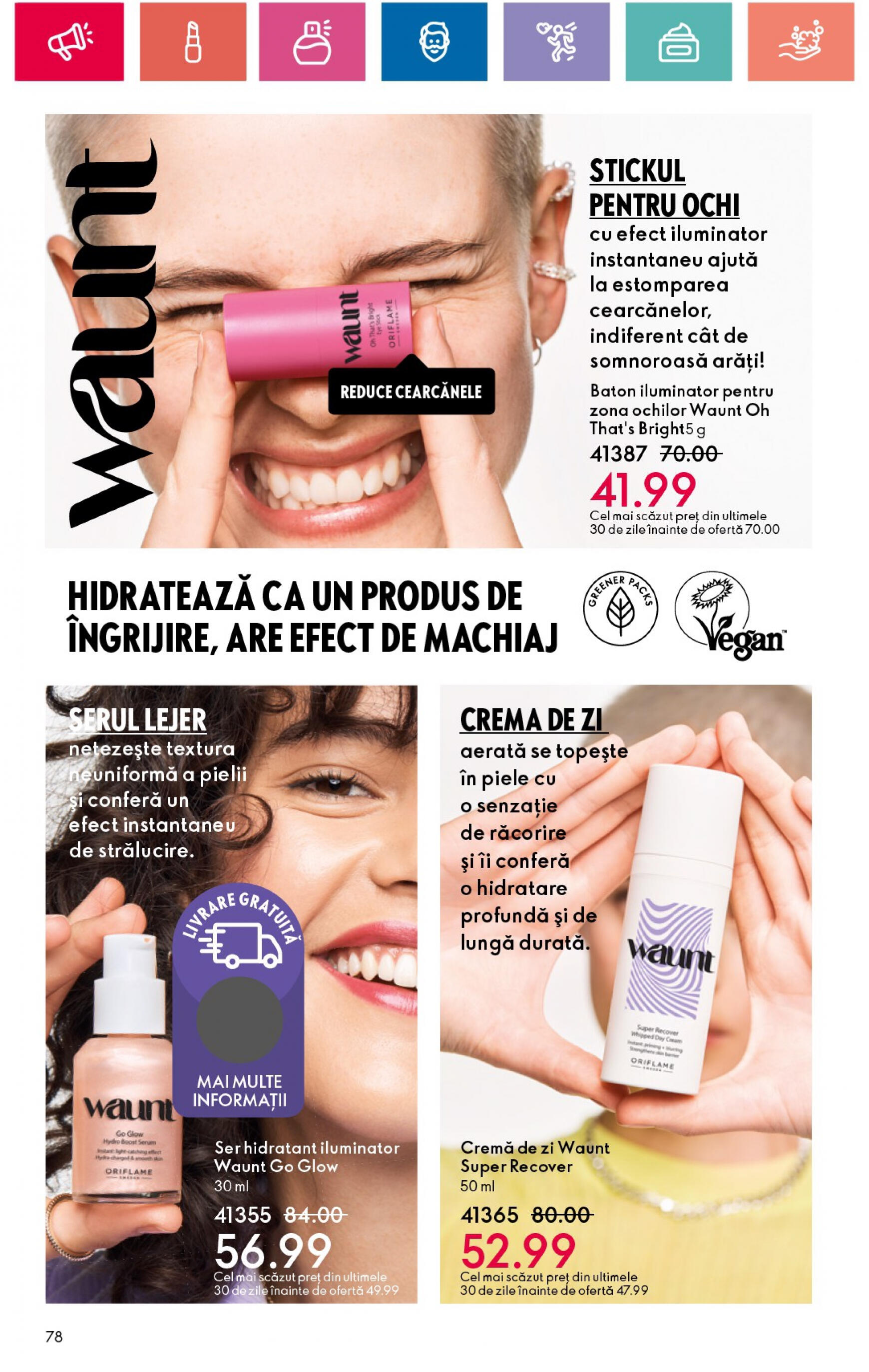 oriflame - Catalog nou Oriflame 09.07. - 29.07. - page: 78