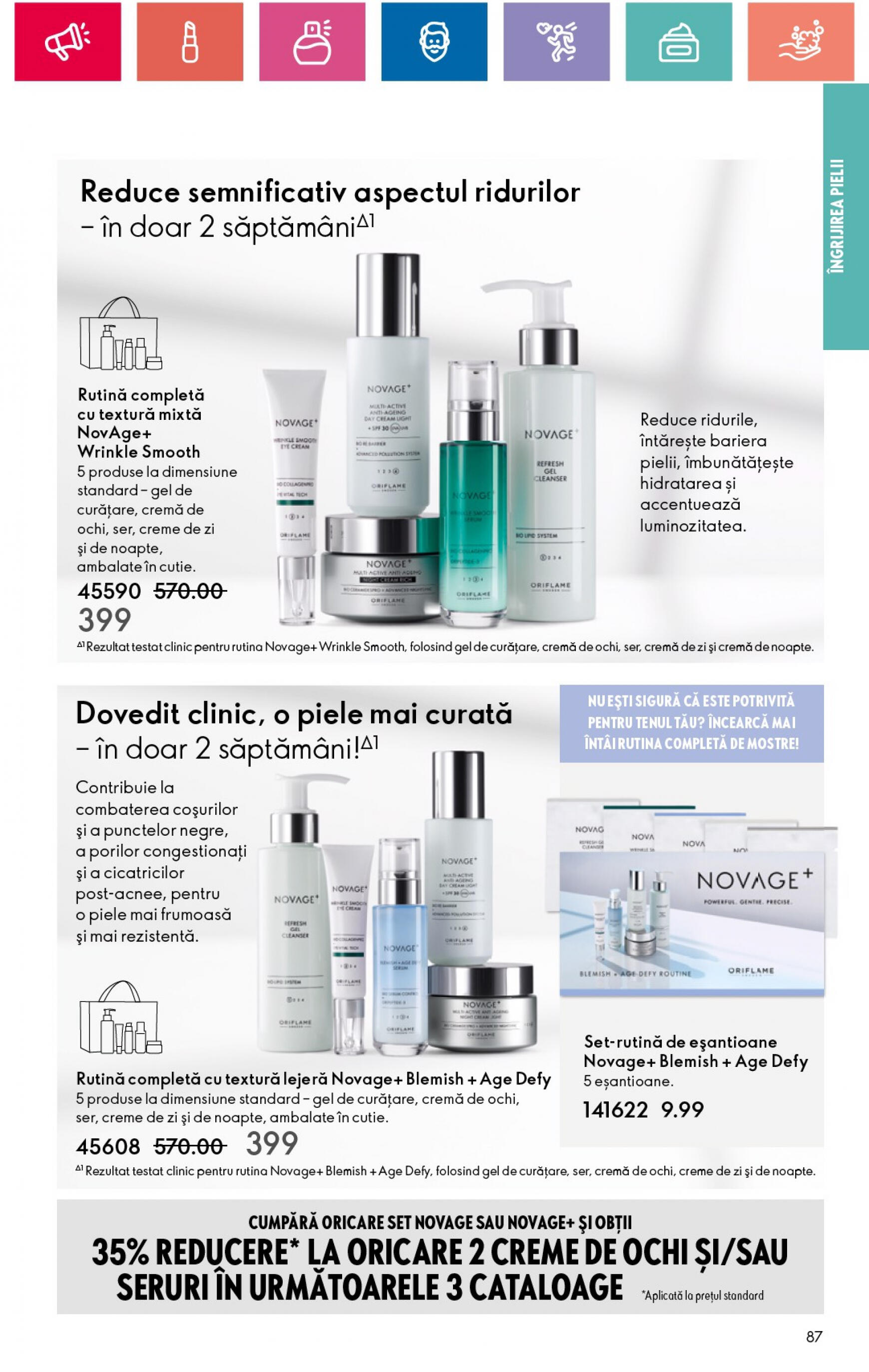 oriflame - Catalog nou Oriflame 09.07. - 29.07. - page: 87