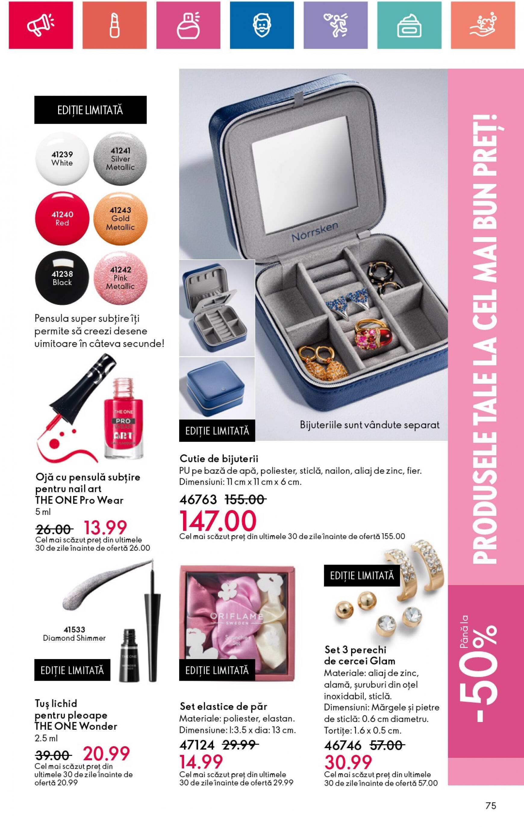 oriflame - Catalog nou Oriflame 09.07. - 29.07. - page: 75