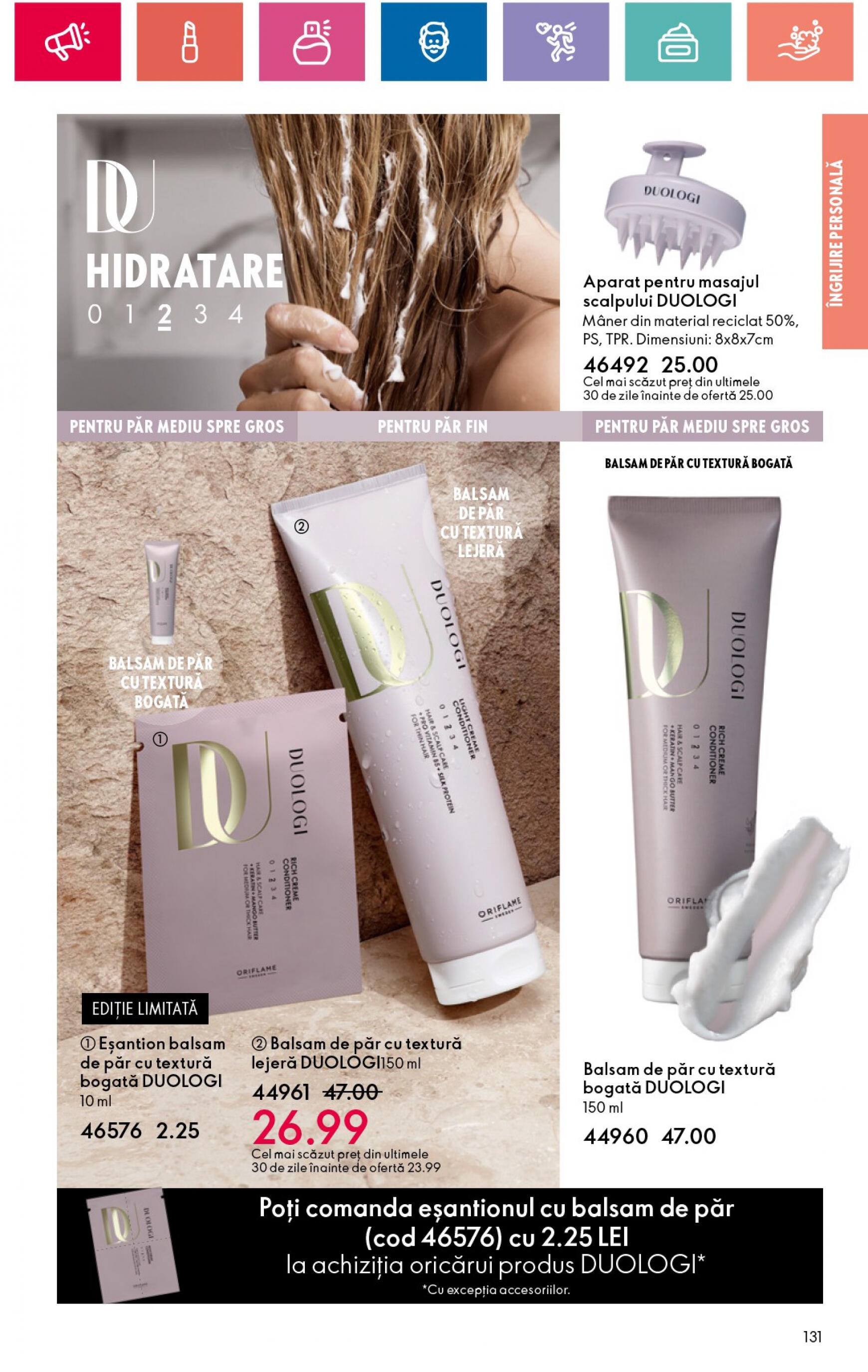 oriflame - Catalog nou Oriflame 09.07. - 29.07. - page: 131