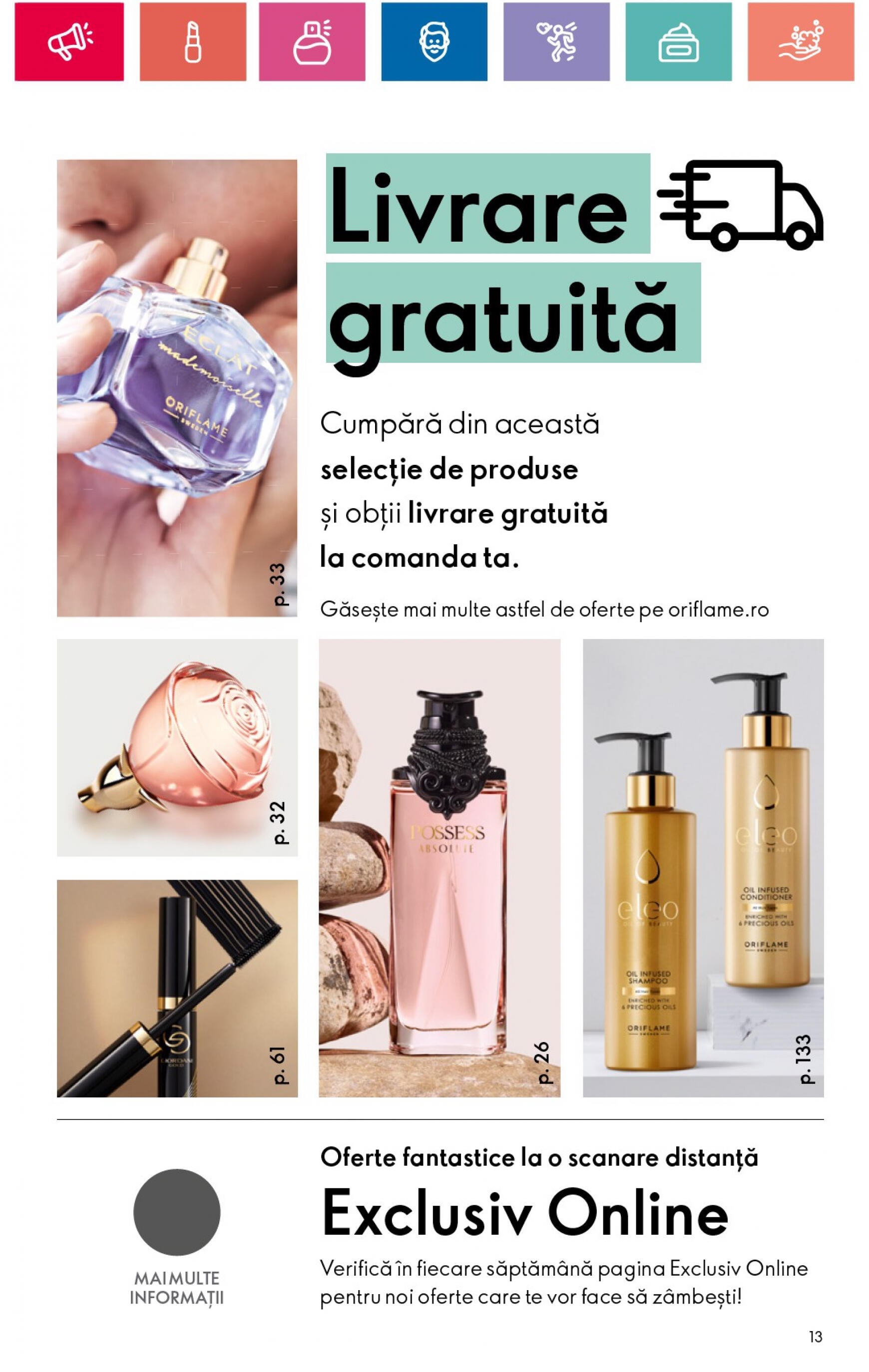 oriflame - Catalog nou Oriflame 30.07. - 19.08. - page: 13