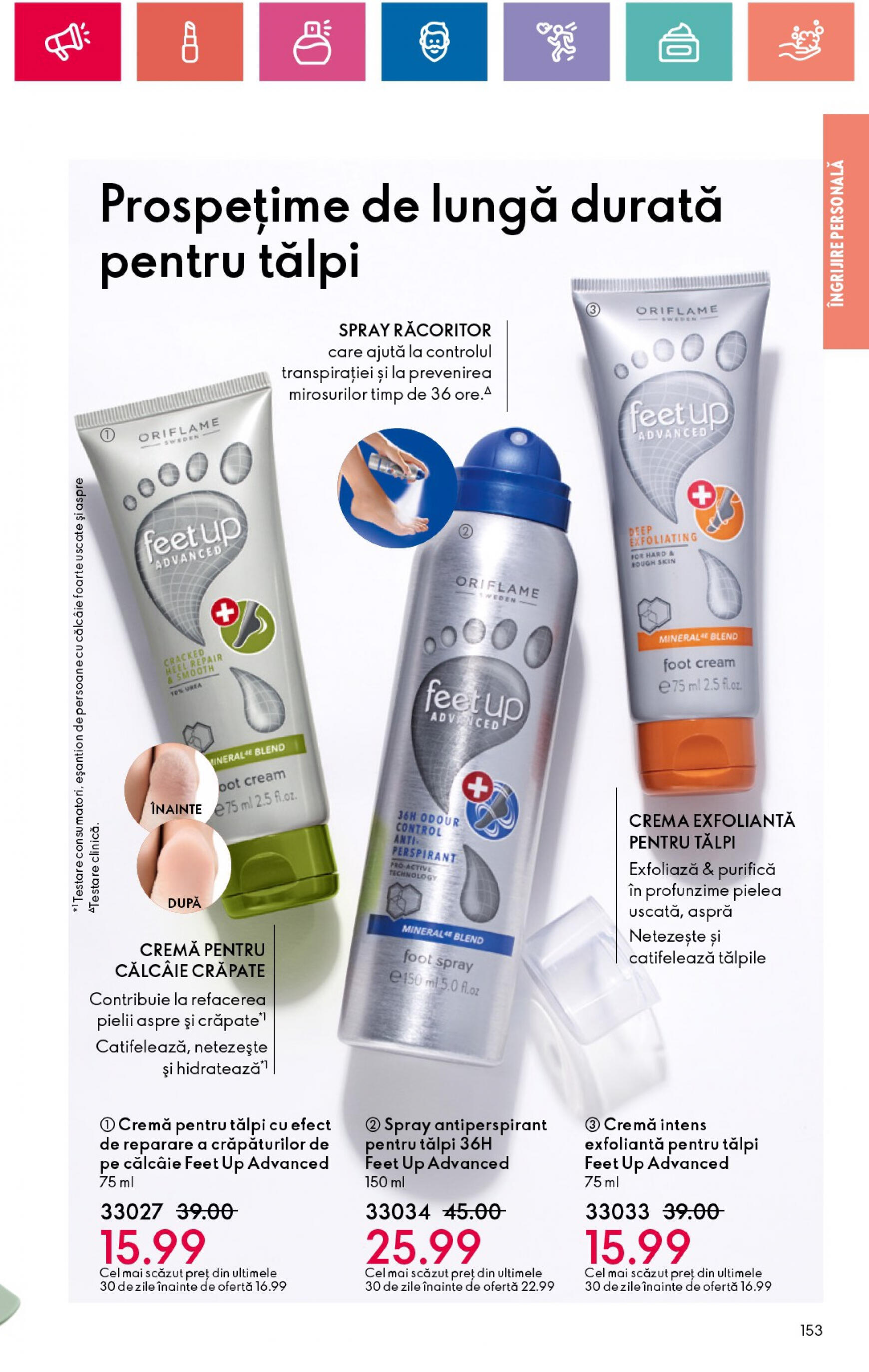 oriflame - Catalog nou Oriflame 30.07. - 19.08. - page: 153