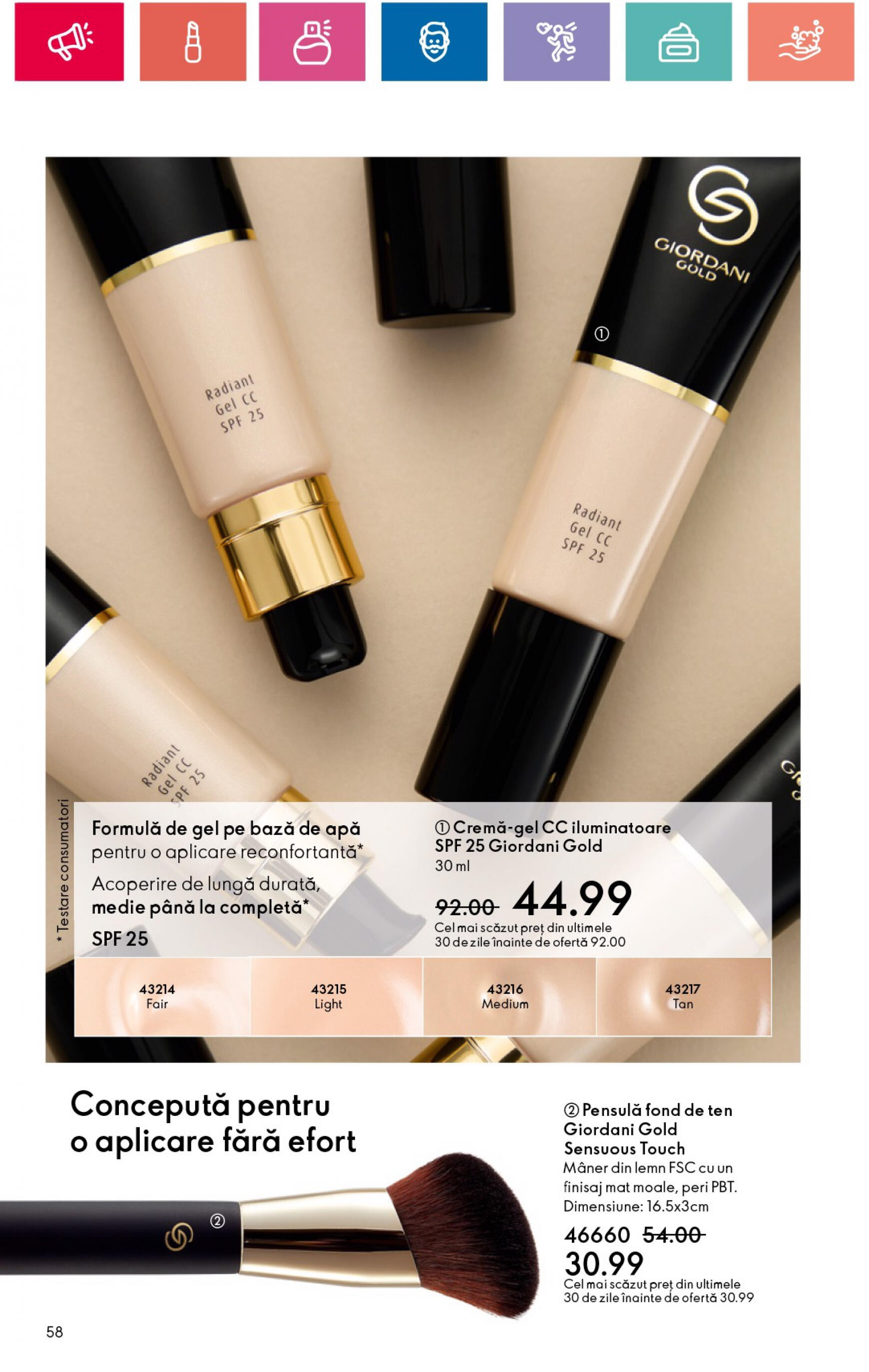 oriflame - Catalog nou Oriflame 30.07. - 19.08. - page: 58