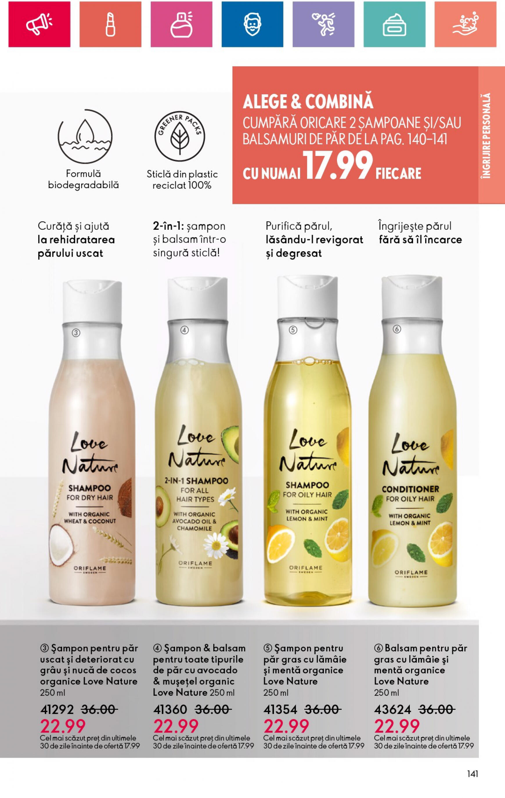 oriflame - Catalog nou Oriflame 30.07. - 19.08. - page: 141