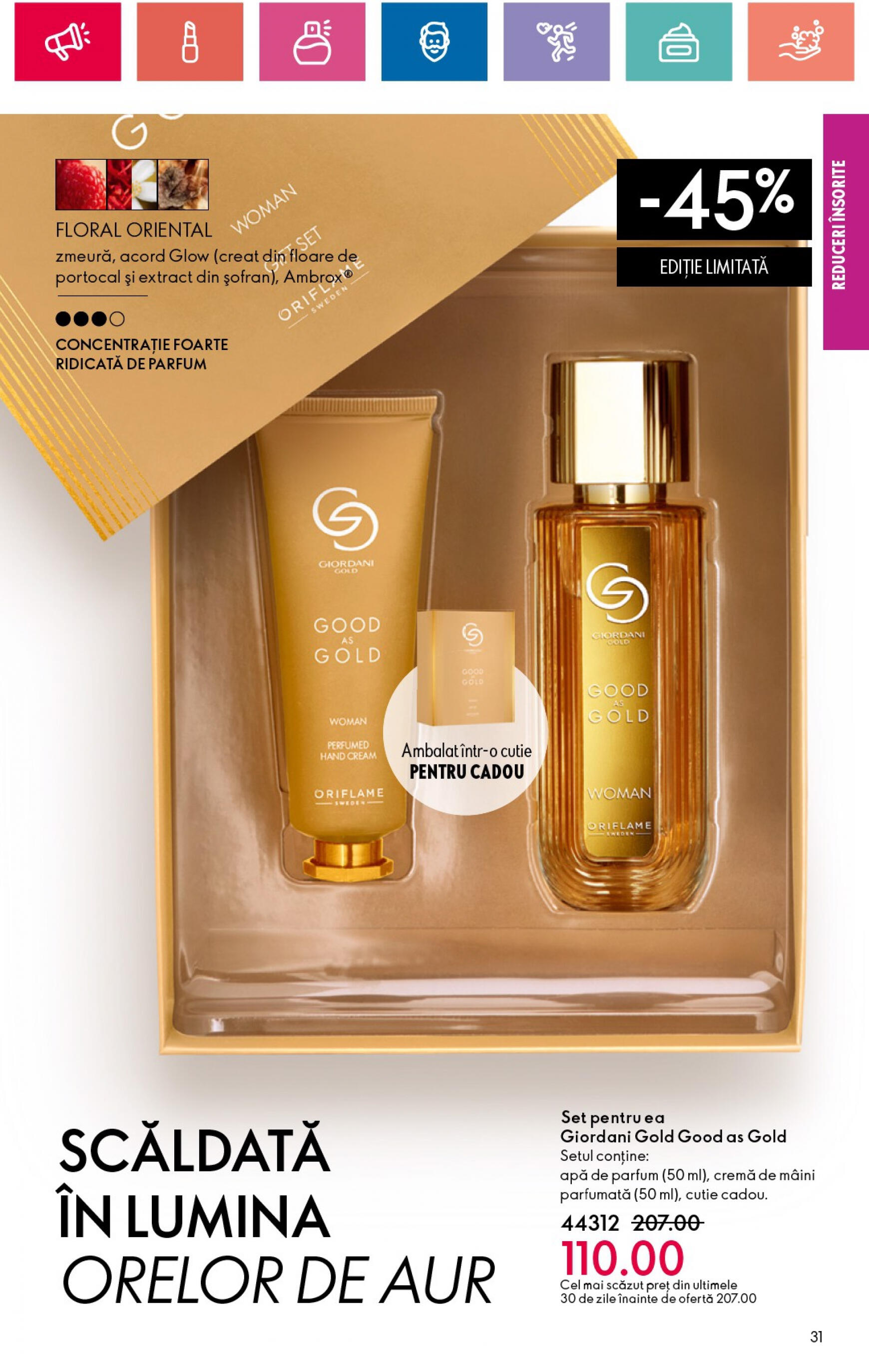 oriflame - Catalog nou Oriflame 30.07. - 19.08. - page: 31