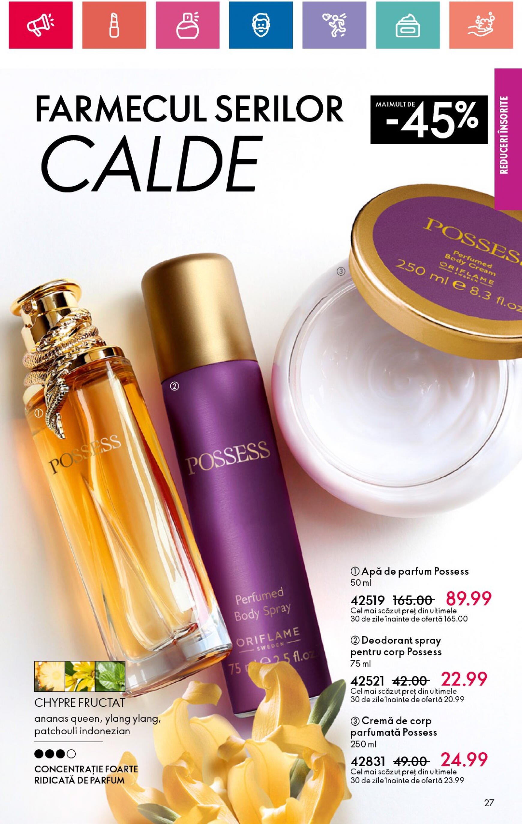 oriflame - Catalog nou Oriflame 30.07. - 19.08. - page: 27