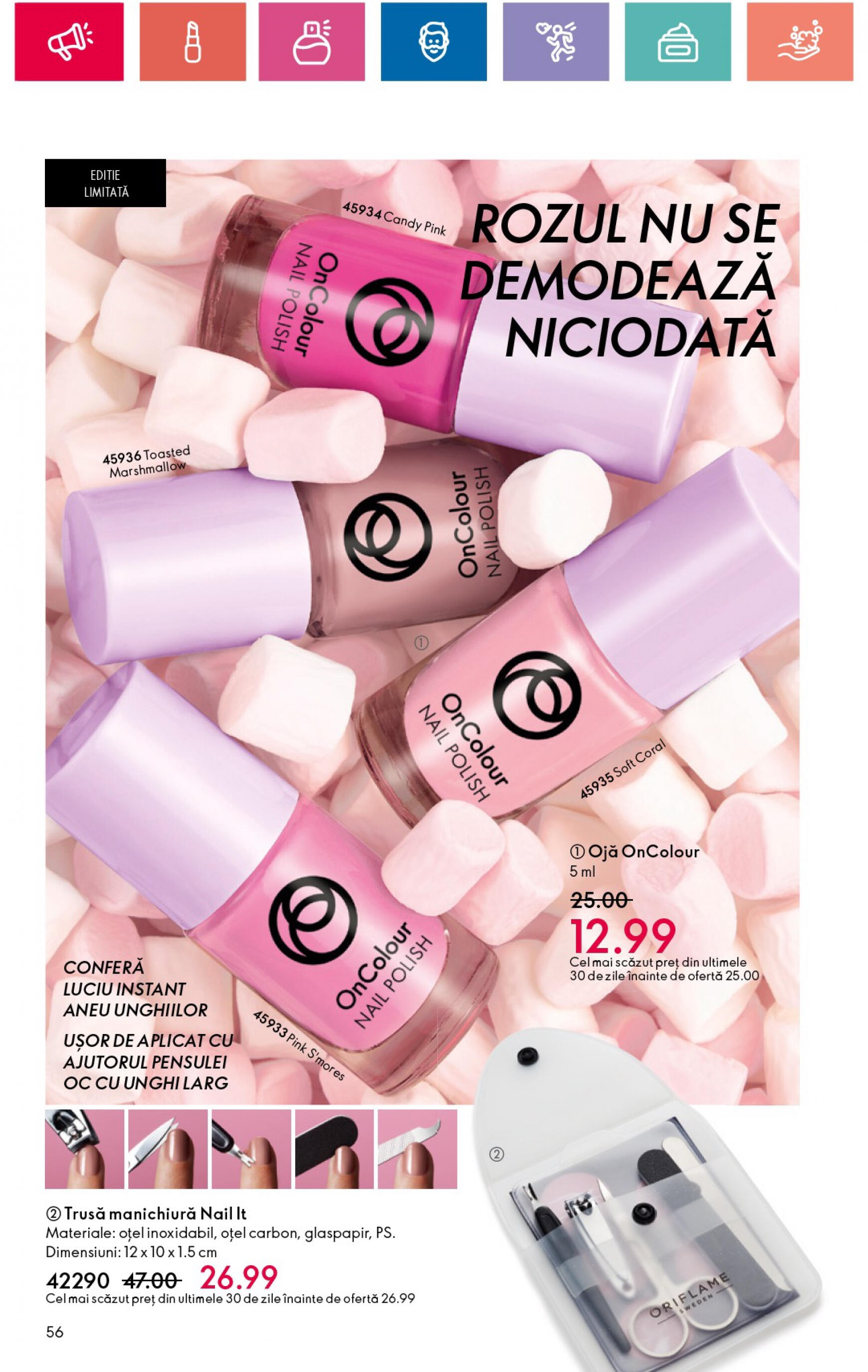 oriflame - Catalog nou Oriflame 30.07. - 19.08. - page: 56