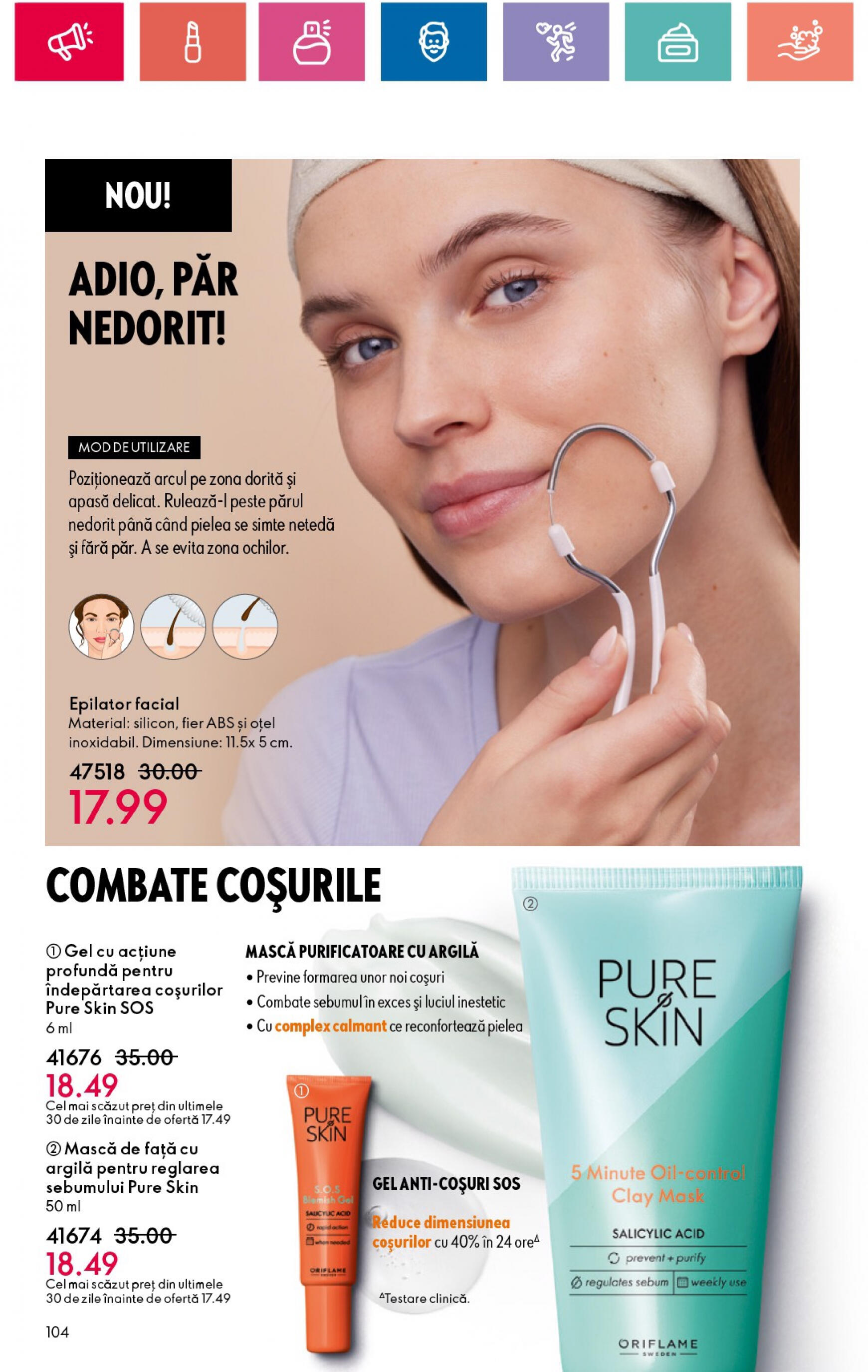 oriflame - Catalog nou Oriflame 30.07. - 19.08. - page: 104