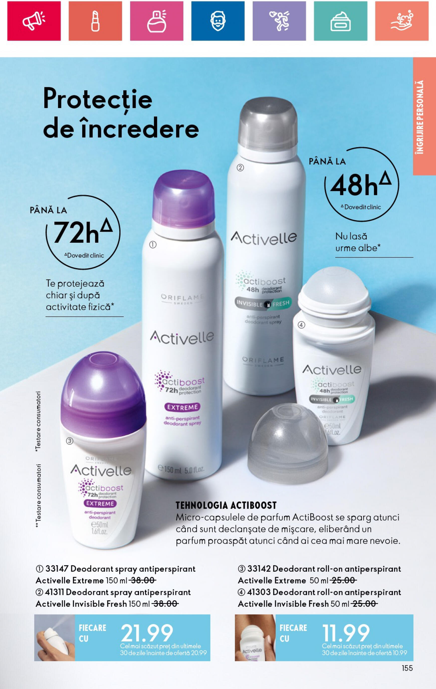 oriflame - Catalog nou Oriflame 30.07. - 19.08. - page: 155