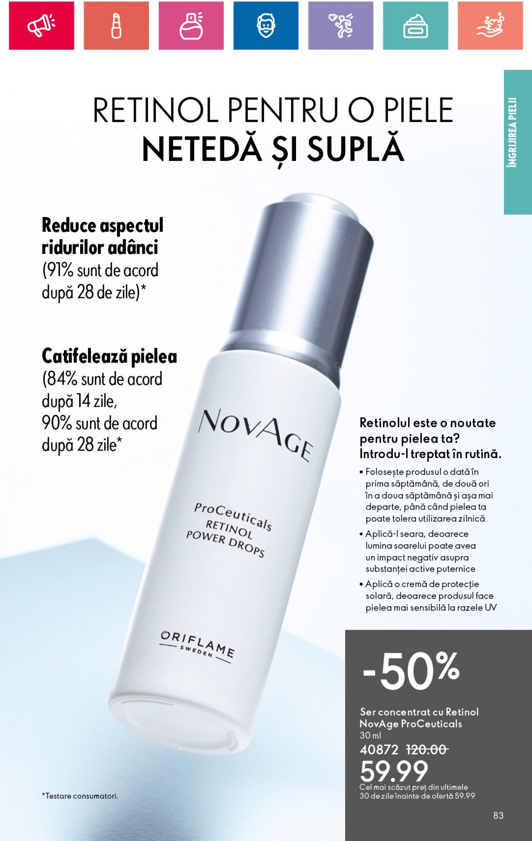 oriflame - Catalog nou Oriflame 30.07. - 19.08. - page: 83