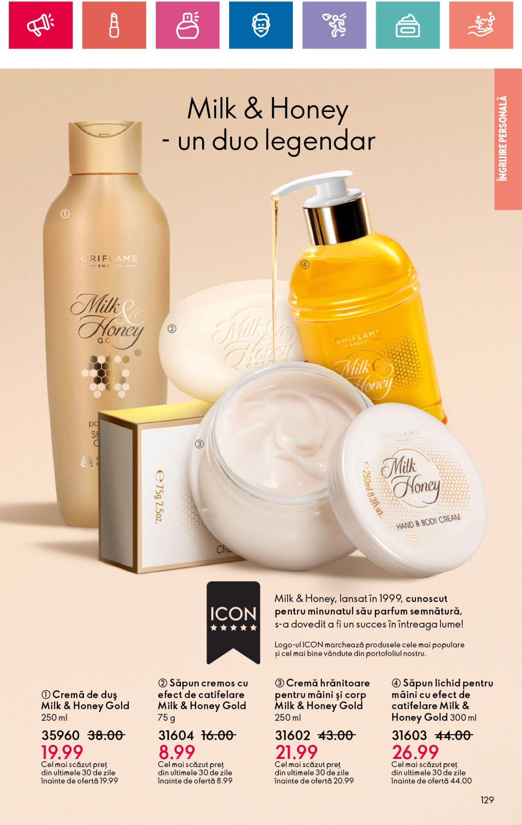 oriflame - Catalog nou Oriflame 30.07. - 19.08. - page: 129