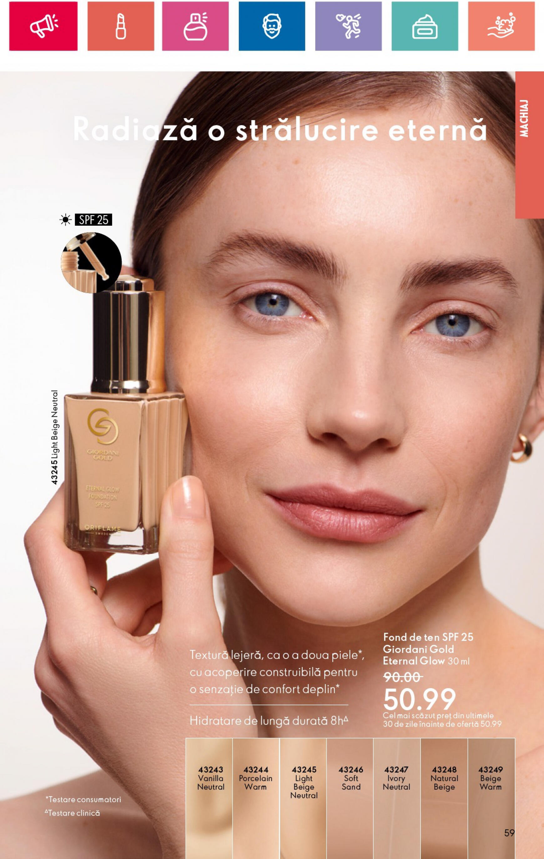 oriflame - Catalog nou Oriflame 30.07. - 19.08. - page: 59