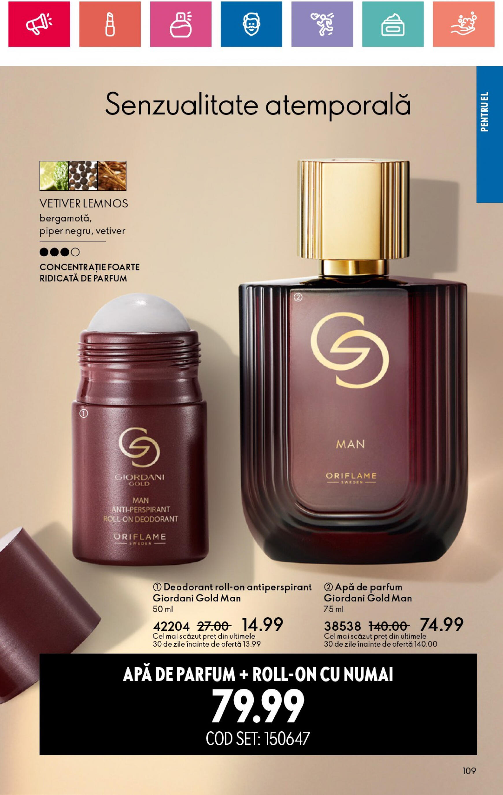 oriflame - Catalog nou Oriflame 30.07. - 19.08. - page: 109