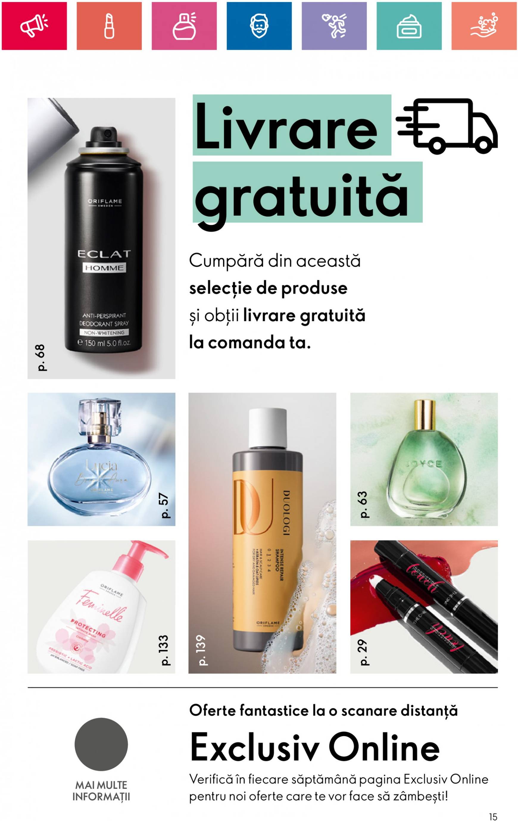 oriflame - Catalog nou Oriflame 20.08. - 09.09. - page: 15