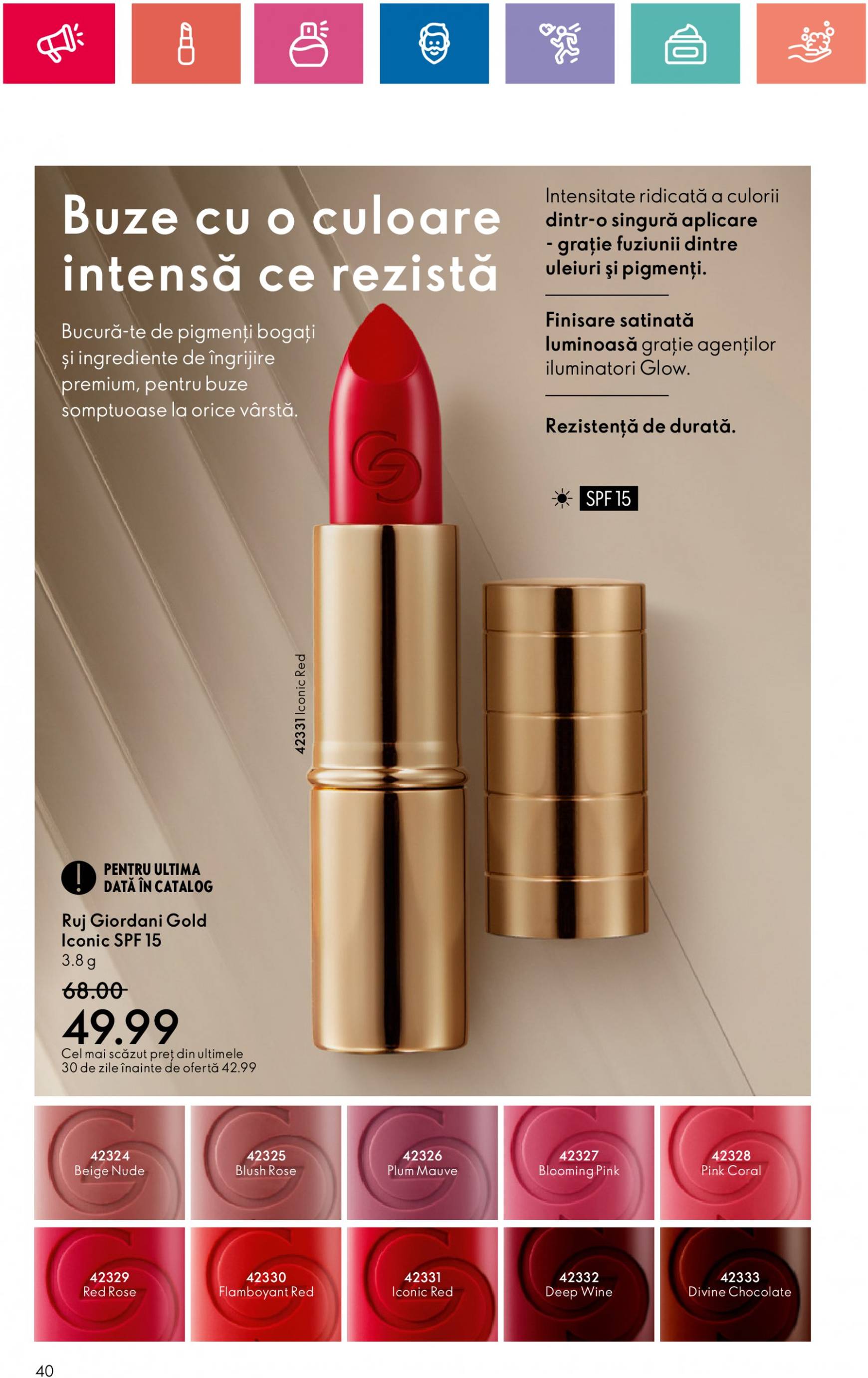 oriflame - Catalog nou Oriflame 20.08. - 09.09. - page: 40